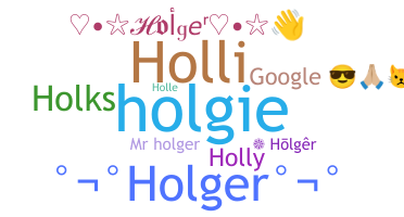 الاسم المستعار - Holger