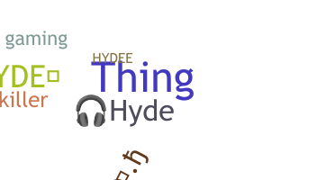 الاسم المستعار - Hyde