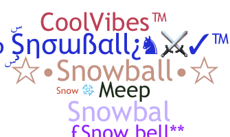 الاسم المستعار - Snowball