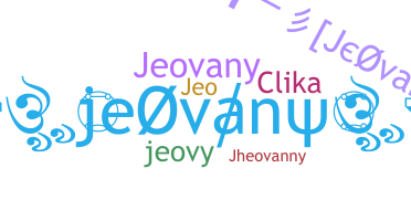 الاسم المستعار - Jeovany