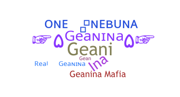 الاسم المستعار - Geanina