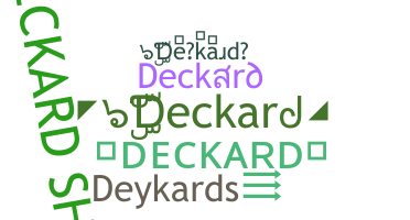 الاسم المستعار - Deckard