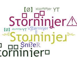 الاسم المستعار - Storninjer