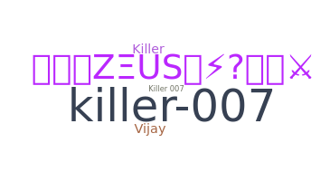 الاسم المستعار - Killer007