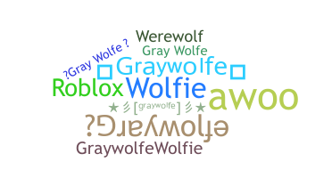 الاسم المستعار - graywolfe