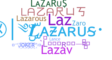 الاسم المستعار - Lazarus