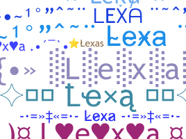 الاسم المستعار - lexa15lexa