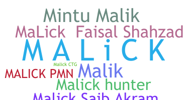 الاسم المستعار - Malick