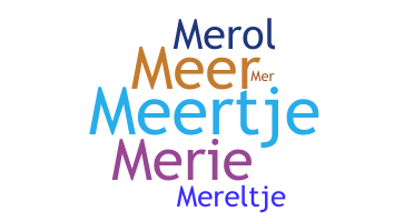 الاسم المستعار - Merel