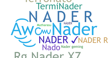 الاسم المستعار - Nader