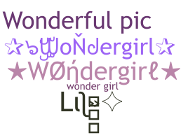 الاسم المستعار - wondergirl
