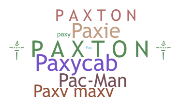 الاسم المستعار - Paxton
