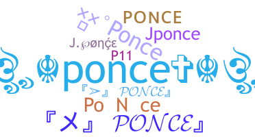 الاسم المستعار - Ponce