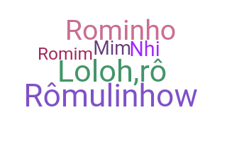 الاسم المستعار - Romulo