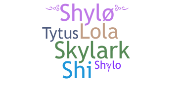 الاسم المستعار - Shylo