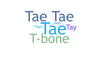 الاسم المستعار - Taegan