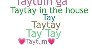الاسم المستعار - Taytum