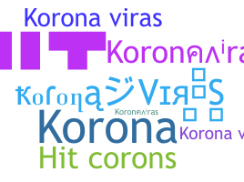 الاسم المستعار - Koronaviras