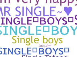 الاسم المستعار - singleboys