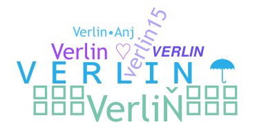 الاسم المستعار - Verlin