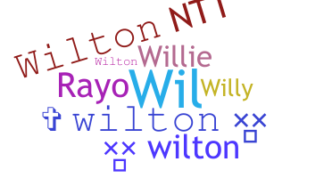 الاسم المستعار - Wilton