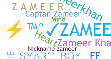 الاسم المستعار - Zameer