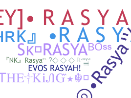 الاسم المستعار - Rasya