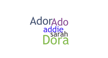 الاسم المستعار - Adora