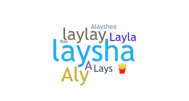 الاسم المستعار - Alaysha