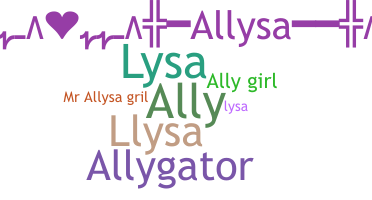 الاسم المستعار - Allysa