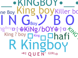 الاسم المستعار - kingboy