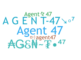 الاسم المستعار - Agent47
