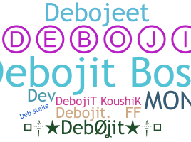 الاسم المستعار - Debojit