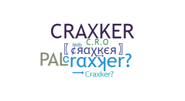 الاسم المستعار - Craxker