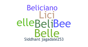 الاسم المستعار - Belicia