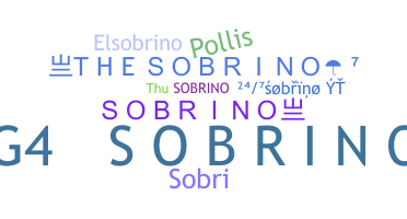 الاسم المستعار - Sobrino
