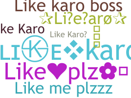 الاسم المستعار - Likekaro