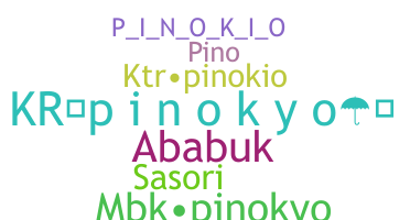 الاسم المستعار - pinokio