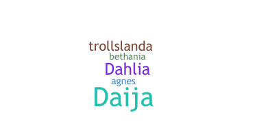 الاسم المستعار - Dahlia