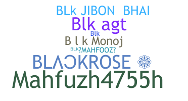 الاسم المستعار - Blkrose