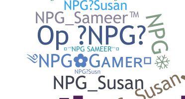 الاسم المستعار - NPGSusan