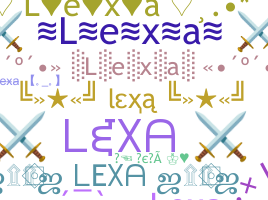الاسم المستعار - lexa1pro