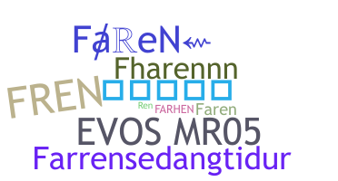 الاسم المستعار - Faren