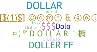 الاسم المستعار - Dollar