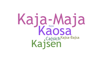 الاسم المستعار - Kajsa