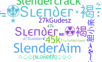 الاسم المستعار - Slender