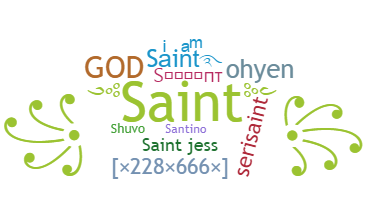 الاسم المستعار - Saint