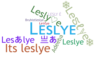 الاسم المستعار - Leslye