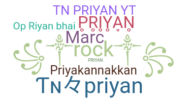 الاسم المستعار - Priyan