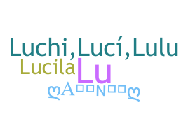 الاسم المستعار - Lucila